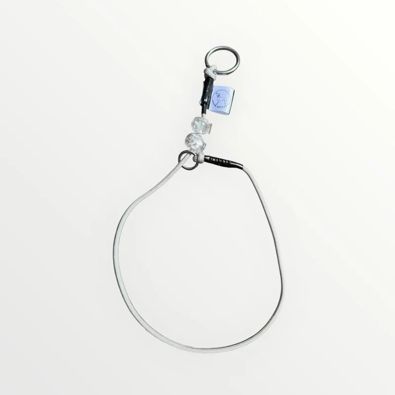 Grey Dog check collar / grot collar / slip collar / slip lead