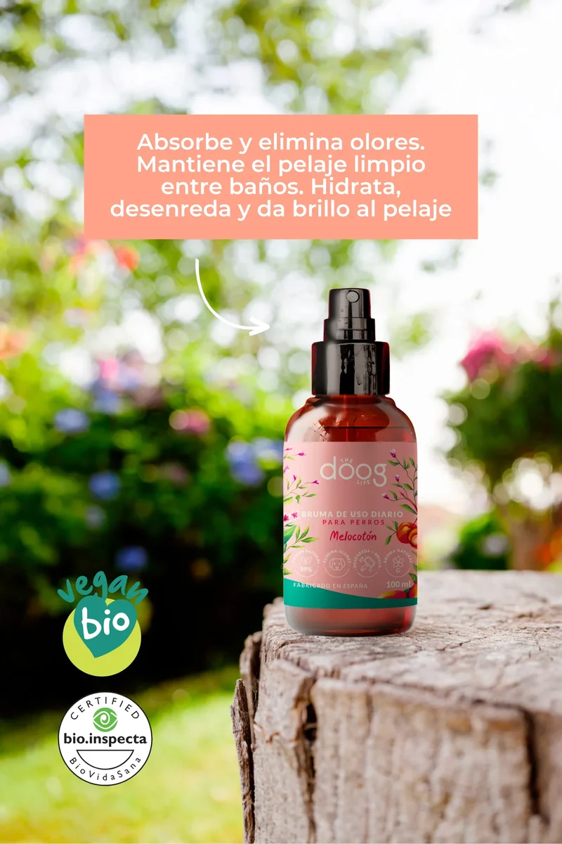 Bruma Edición Limitada Melocotón | Pelaje limpio entre baños | 100ml The Doog Life