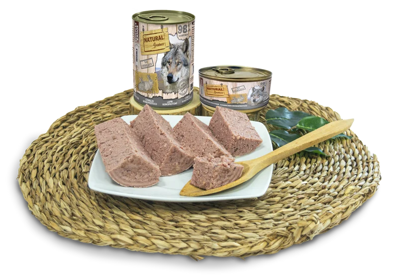 Lata Monoproteica de conejo para Perro | 400gr | Natural Greatness