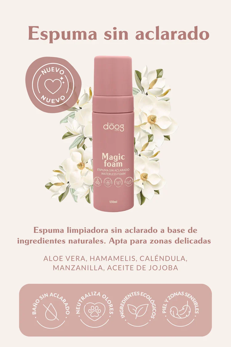 Espuma limpiadora sin aclarado | The Doog Life