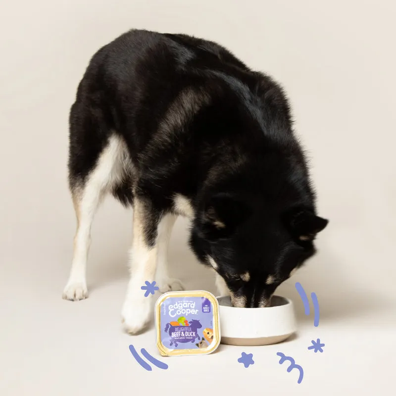 Edgard Cooper | Tarrina Ternera y Pato para Perros | 150g