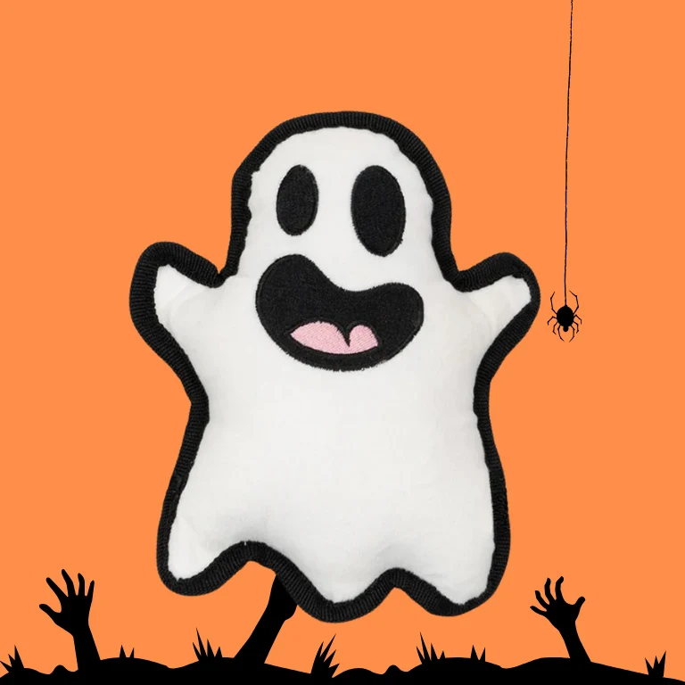 Peluche Fantasma Halloween para perros