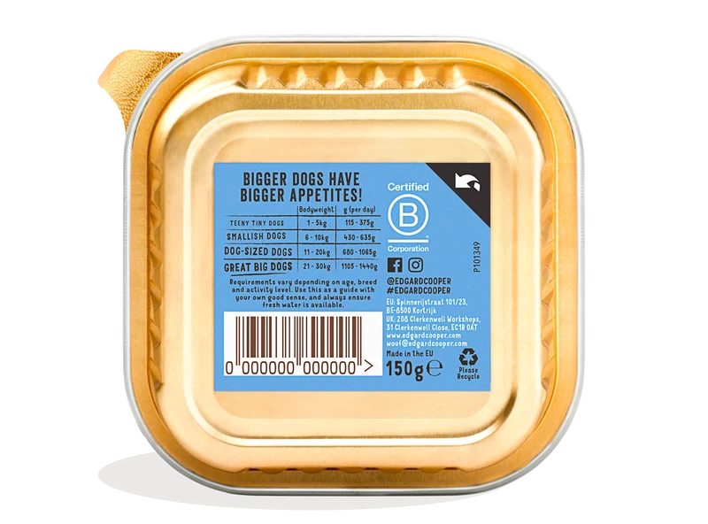 Edgard Cooper | Salmón y Pavo con remolacha manzana y espinacas | 150g