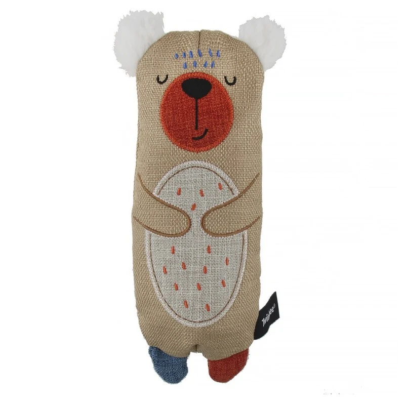 Peluche Oso con botella de plástico crujiente