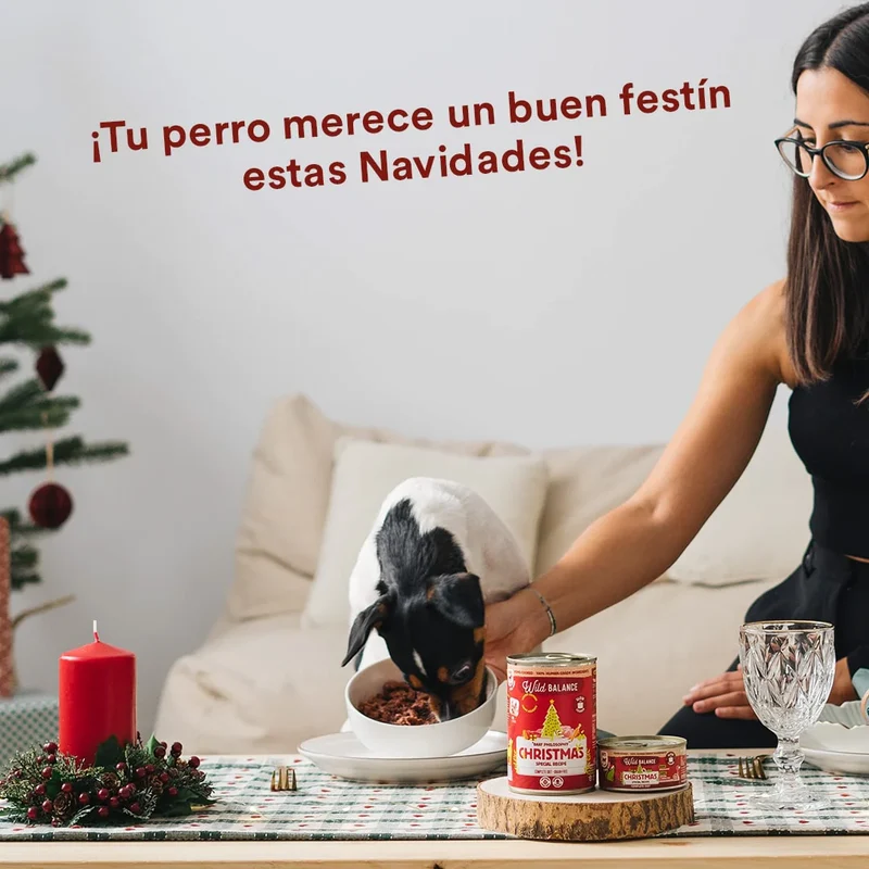Lata de Comida Cocinada - Receta de Navidad de Wild Balance