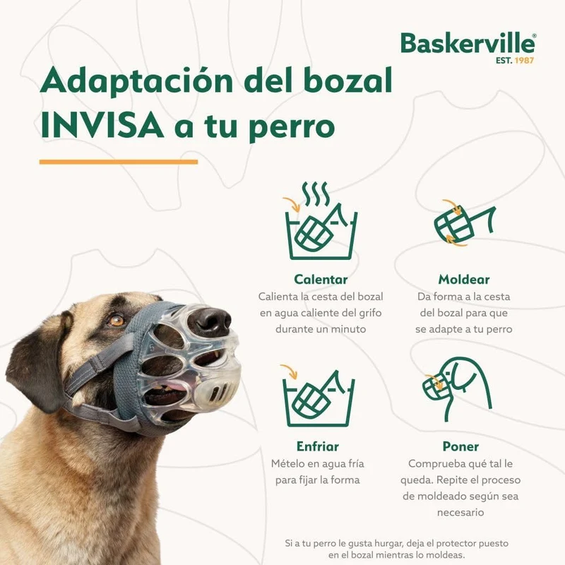 Bozal Baskerville INVISA