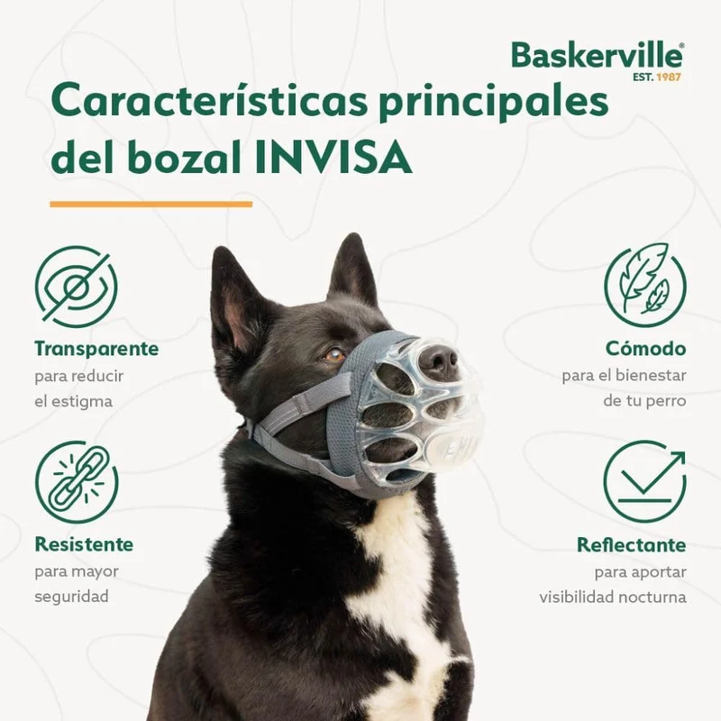 Bozal Baskerville INVISA