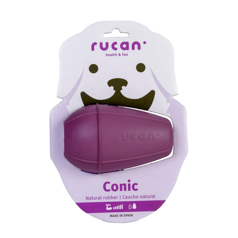 RUCAN | Conic Grande Lila | Juguete Rellenable