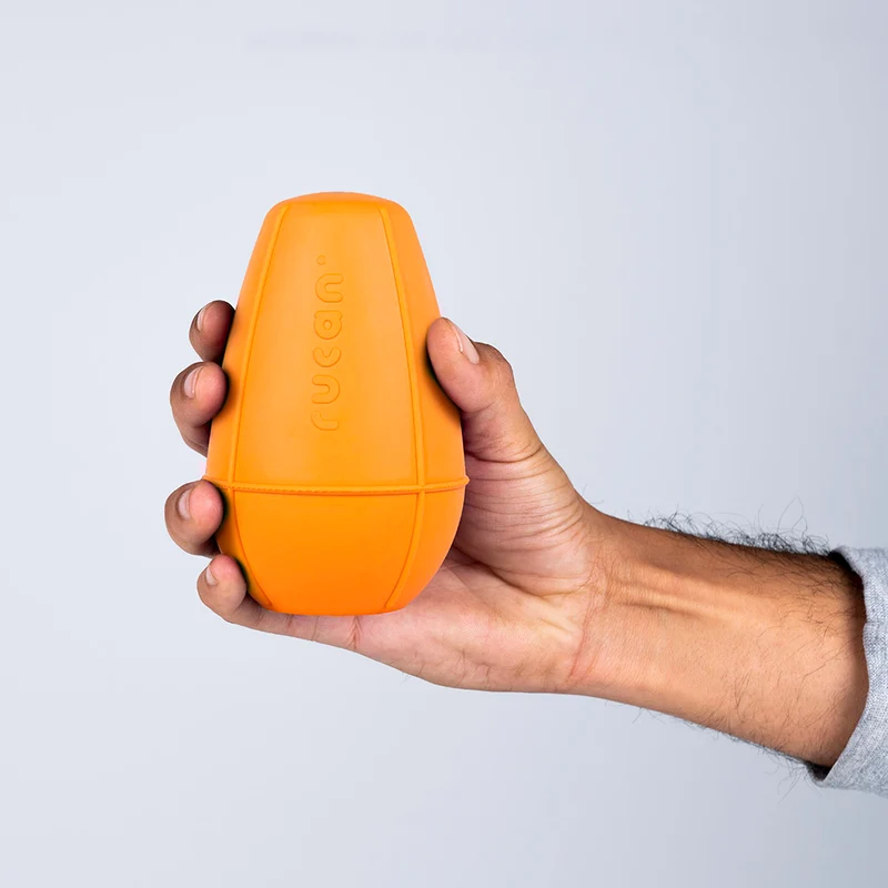 RUCAN | Conic Grande Naranja | Juguete Rellenable
