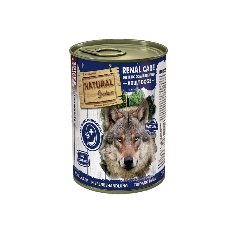 Lata Natural Greatness Cuidado Renal Perros | 400gr