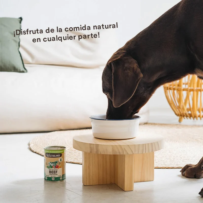 Lata Ternera con Zanahoria cocinada al vapor de Wild Balance