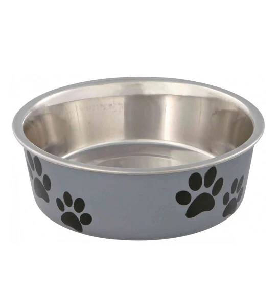 Trixie Stainless Steel with Plastic Coating Bowl