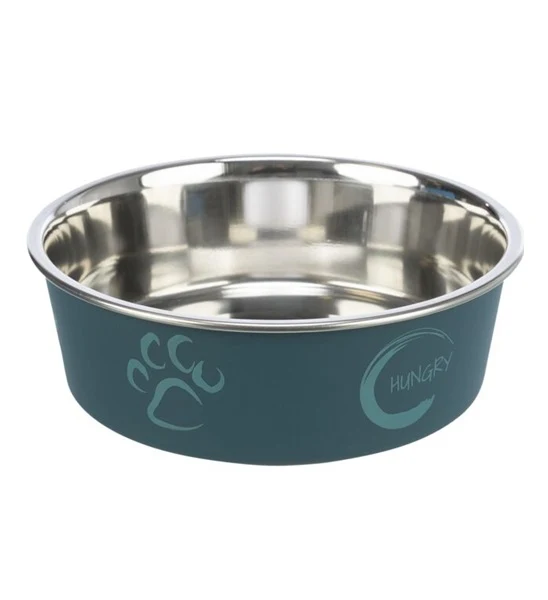 Trixie Stainless Steel with Plastic Coating Bowl