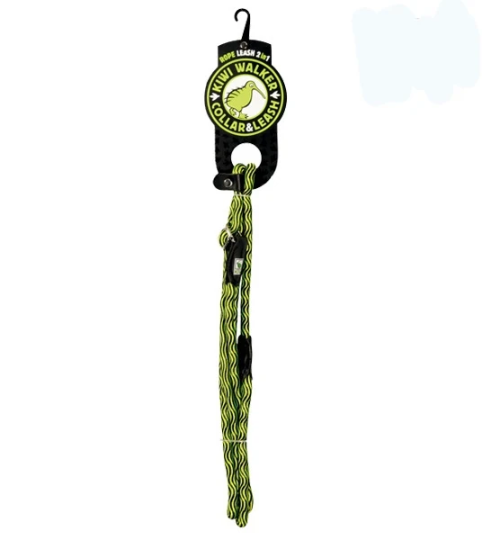 KIWI WALKER 2 in 1 Rope Leash for Dogs