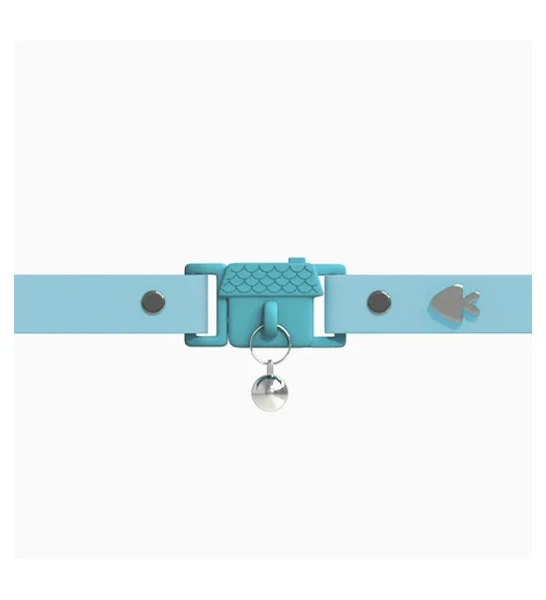 Kittyrama Aqua Cat Collar 19.5cm - 26.5cm