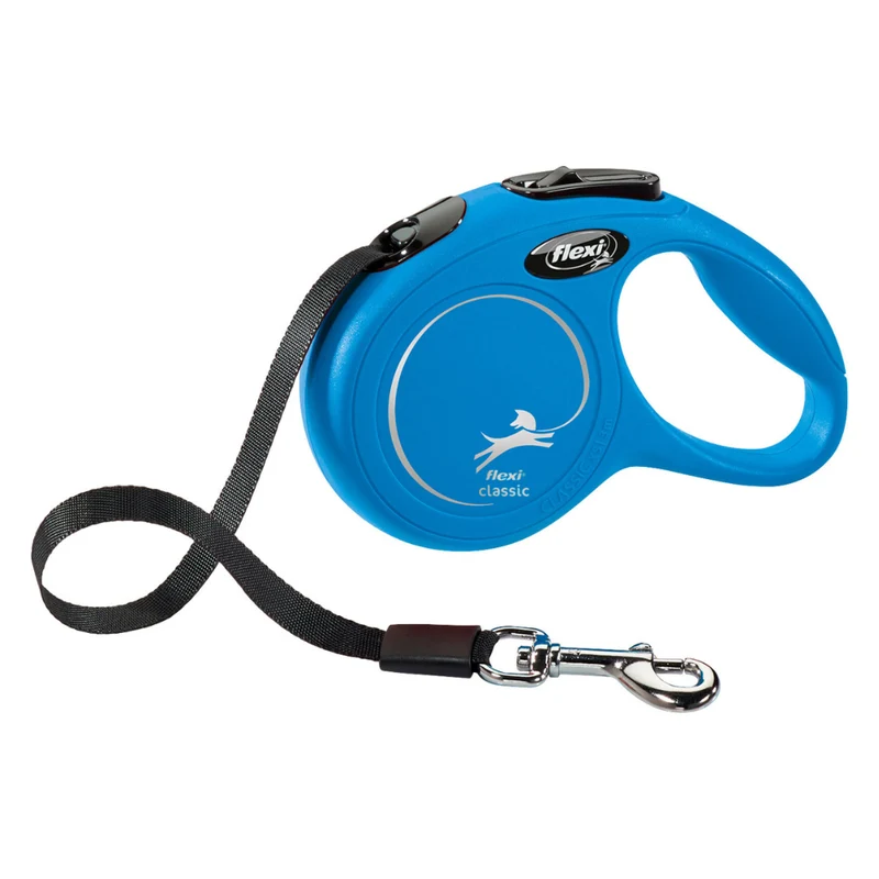 Flexi New Classic Retractable Tape Leash for Dogs