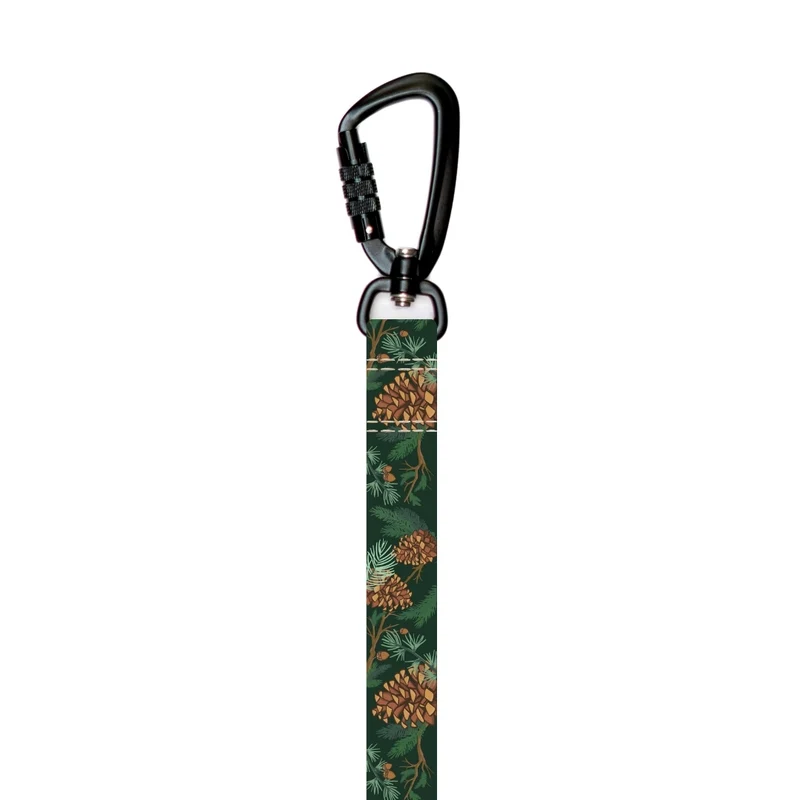 Forest Green Pinecone Leash
