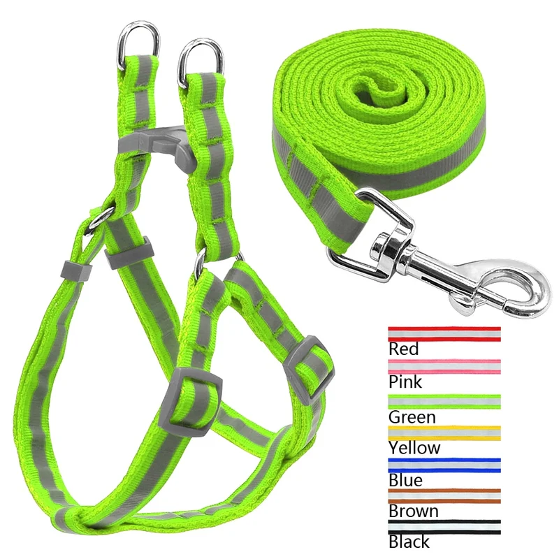 7 Colors Reflective Dog Harness
