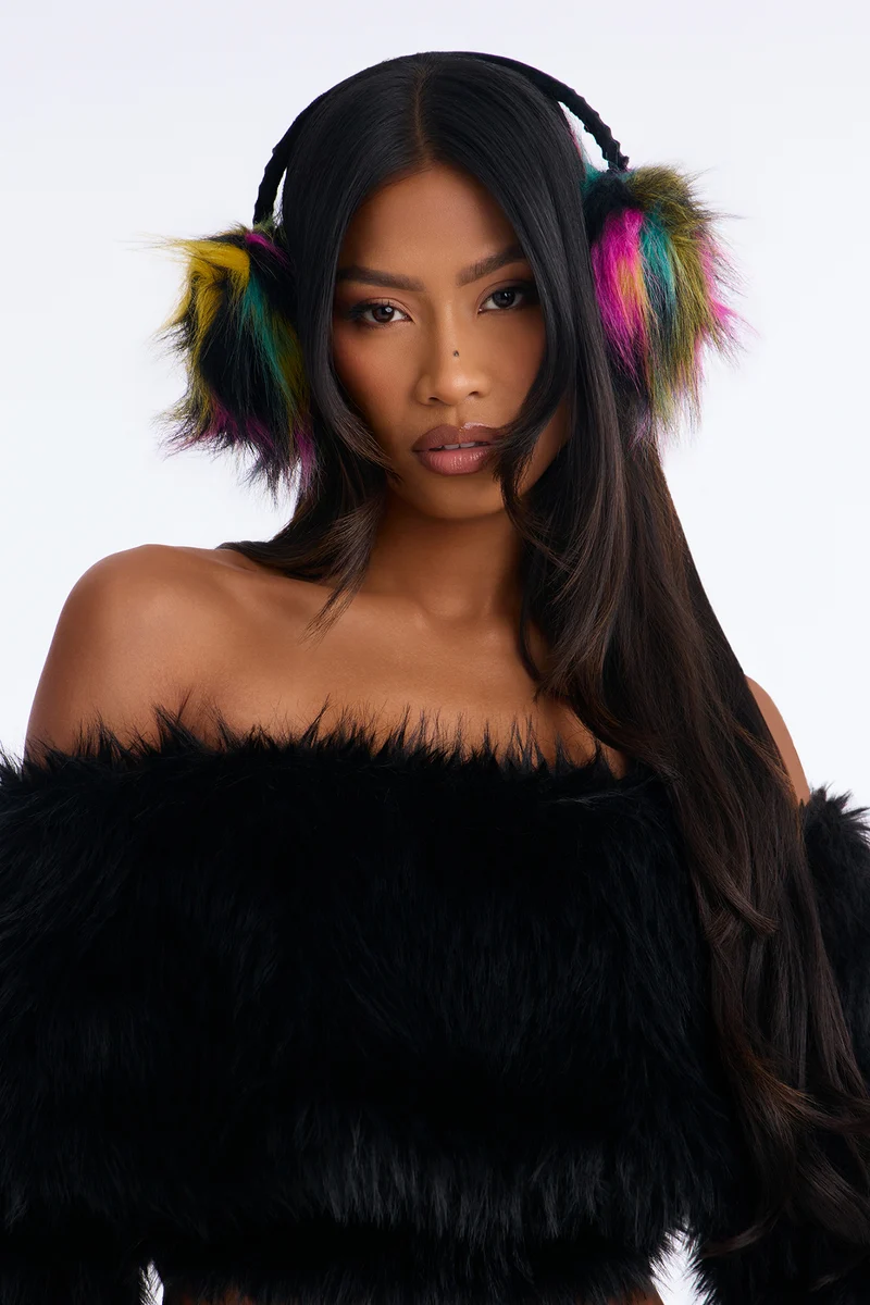 Fur Brings The Fun Earmuffs - Multi Color
