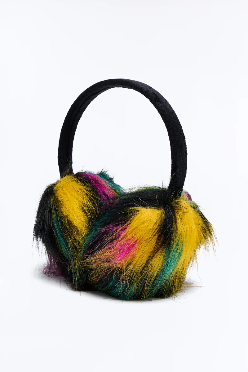 Fur Brings The Fun Earmuffs - Multi Color