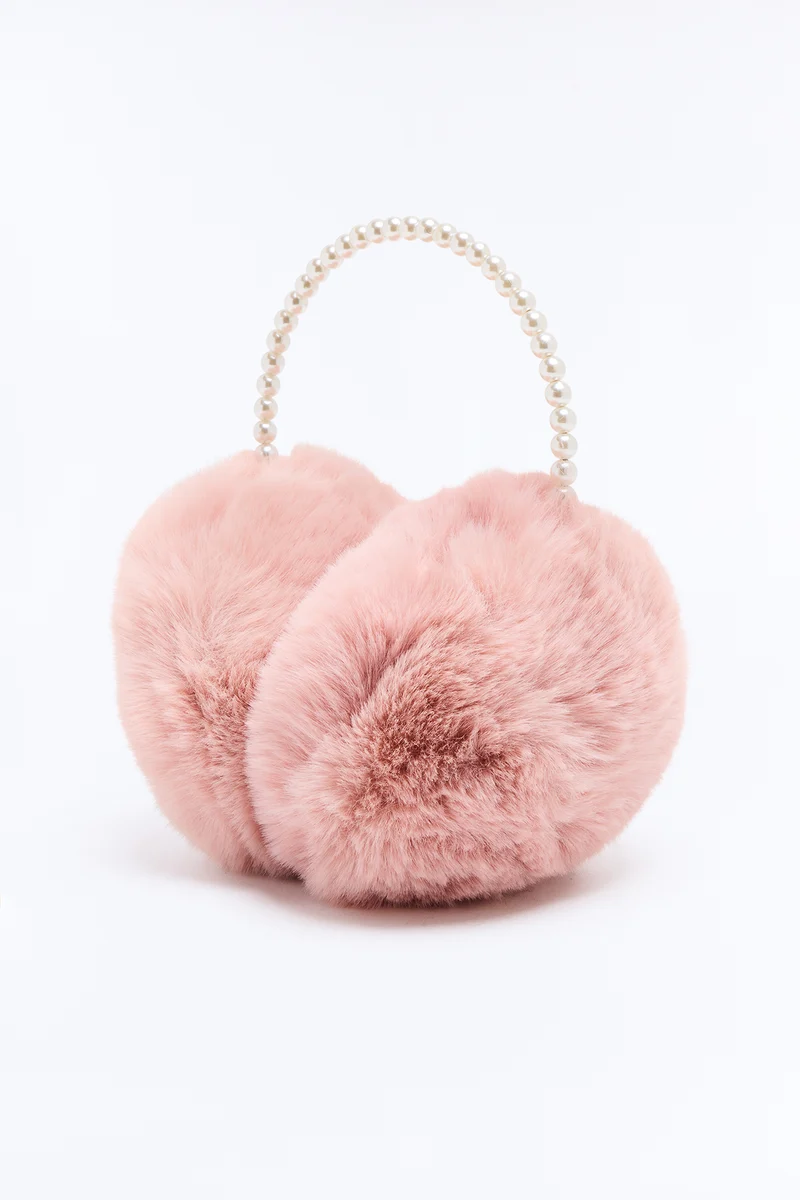Little Miss Perfect Earmuffs - Light Pink