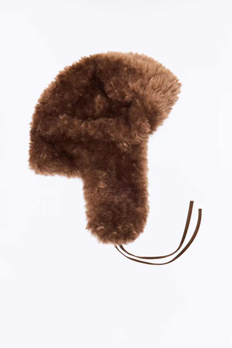 Chalet Comfort Trapper Hat - Brown