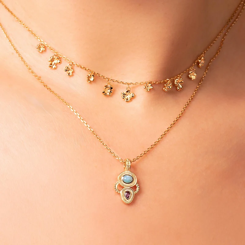Collier Sasha – Plaqué or | Ana & Cha