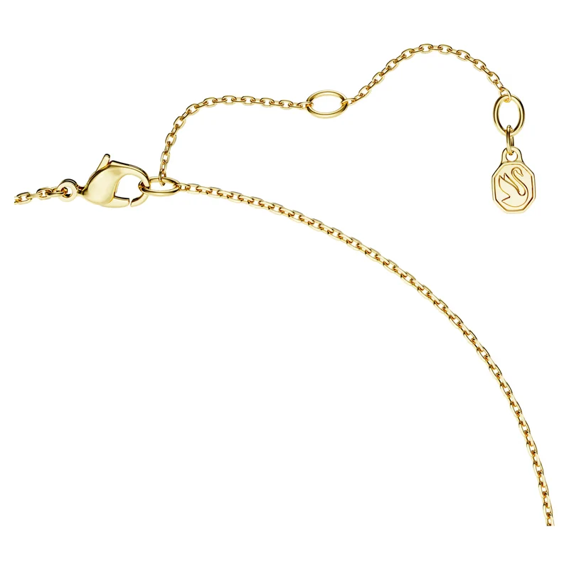 Pendentif Swarovski - Classica - en Y - Argent sterling - Doré à l'or 18 carats