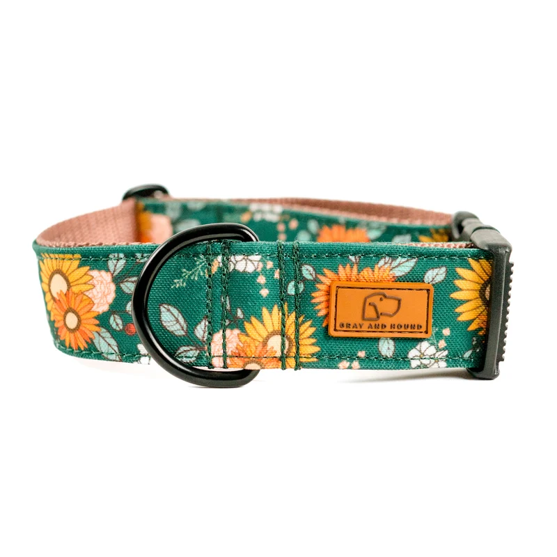 Emerald Floral Collar