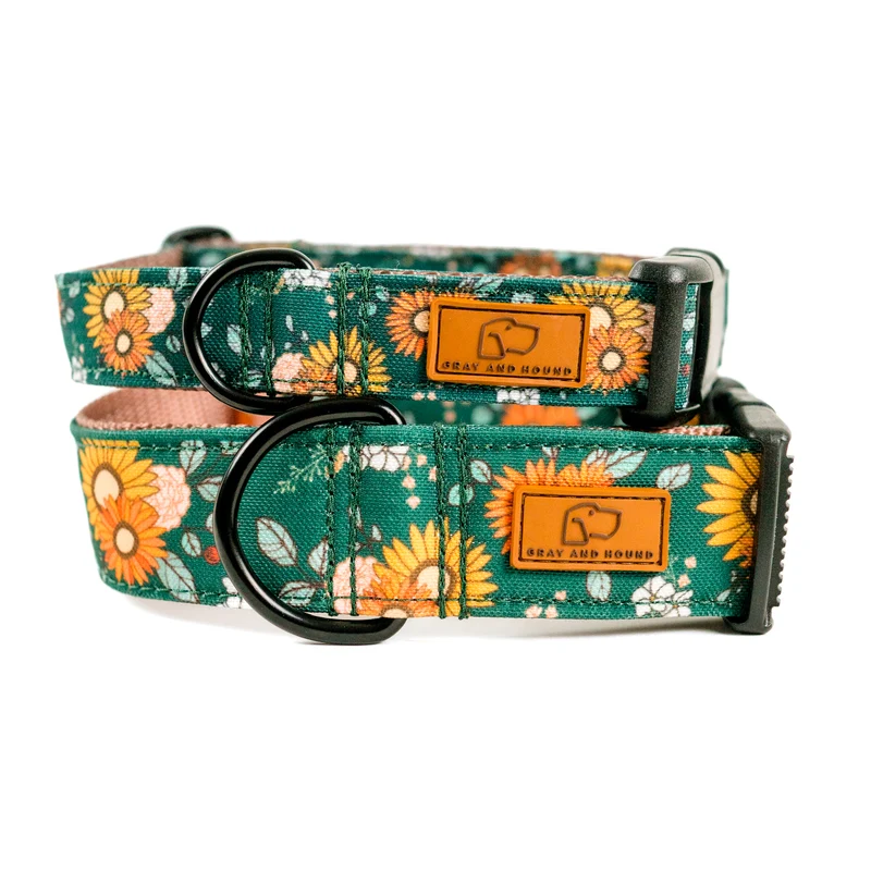 Emerald Floral Collar