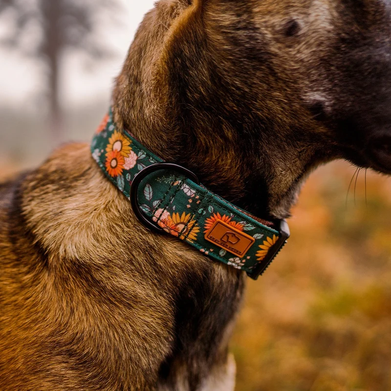 Emerald Floral Collar