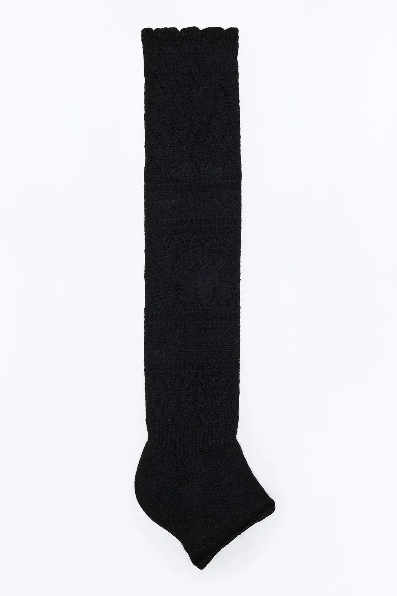 Queen Of Everything Pilates Socks - Black