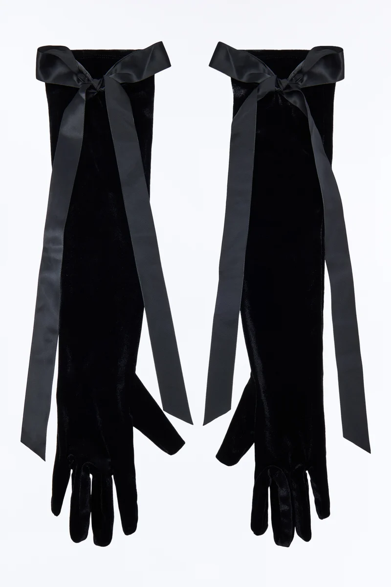 Party Perfect Gloves - Black