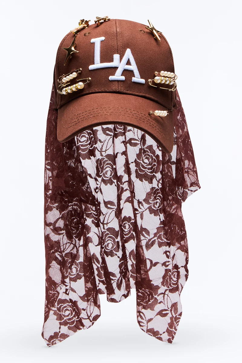 Beauty Of The City Baseball Hat - Brown