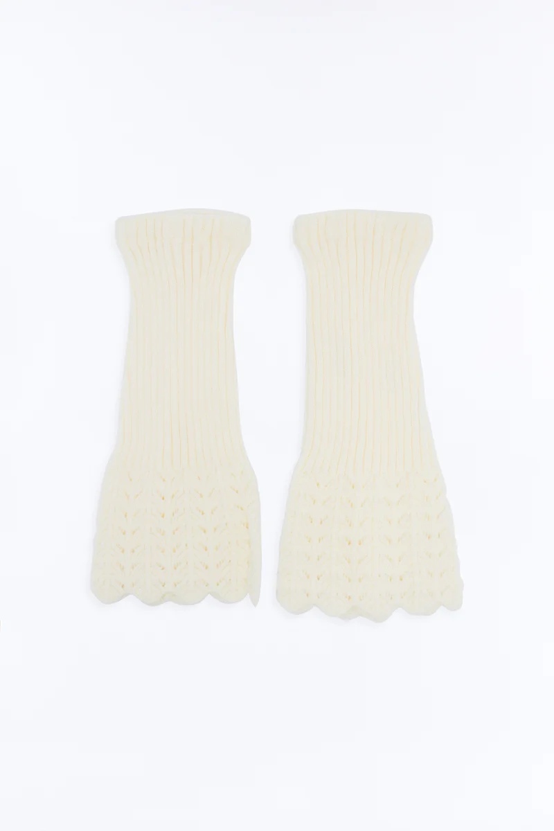 Feminine Flair Legwarmer - Ivory
