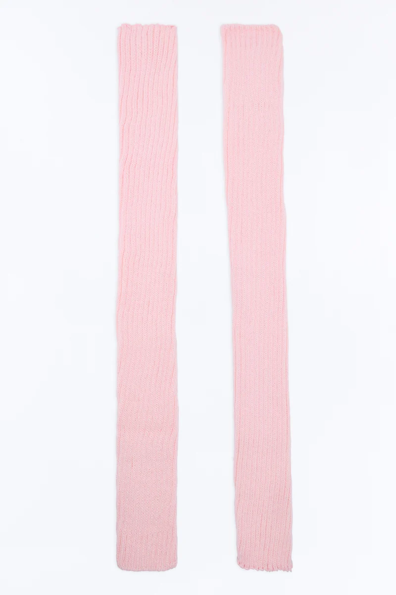 Ballerina Girly Leg Warmers - Light Pink