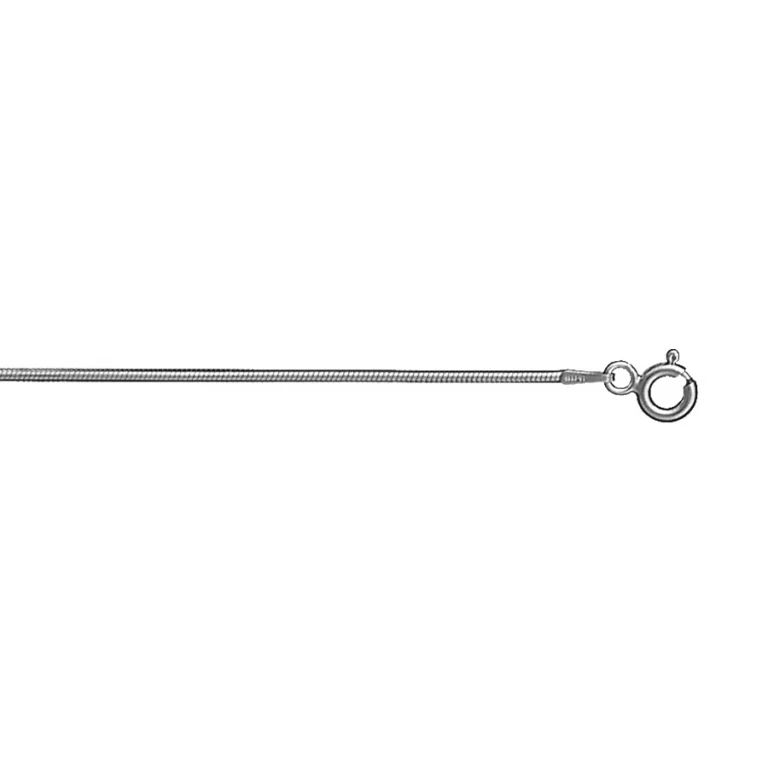 Collier ras de cou tube rond fin 40 cm – Argent 925 rhodié | Azuline