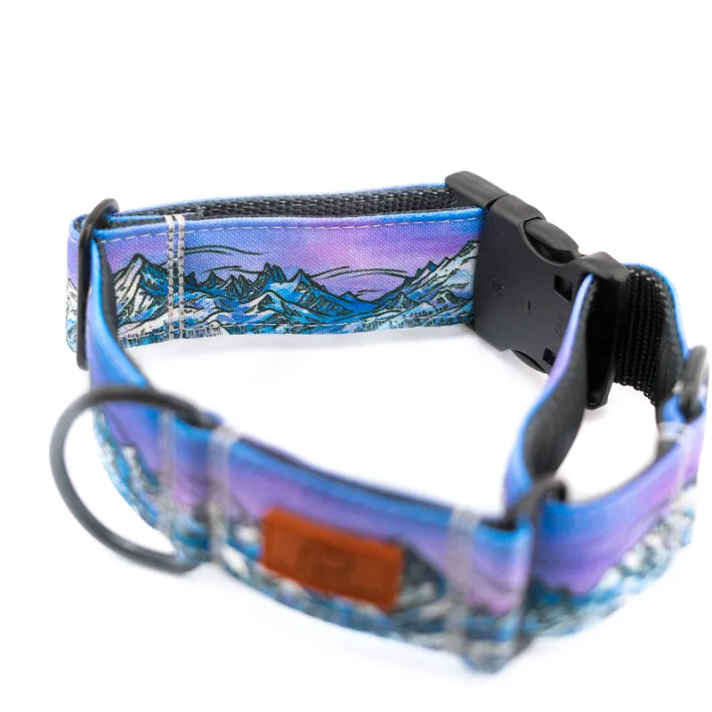 Cascades Buckle-On Martingale Dog Collar [choose color]