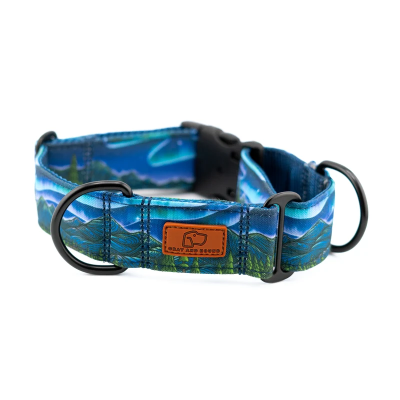 Luminous Peaks Buckle-On Martingale Collar