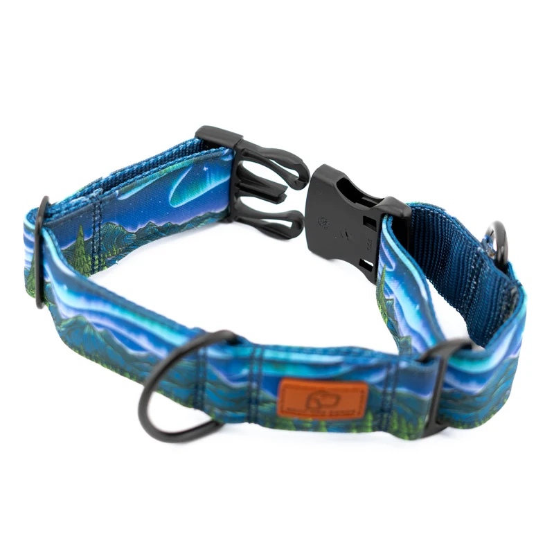 Luminous Peaks Buckle-On Martingale Collar