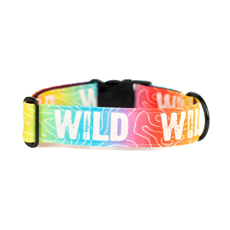 Rainbow Topo Wild Collar
