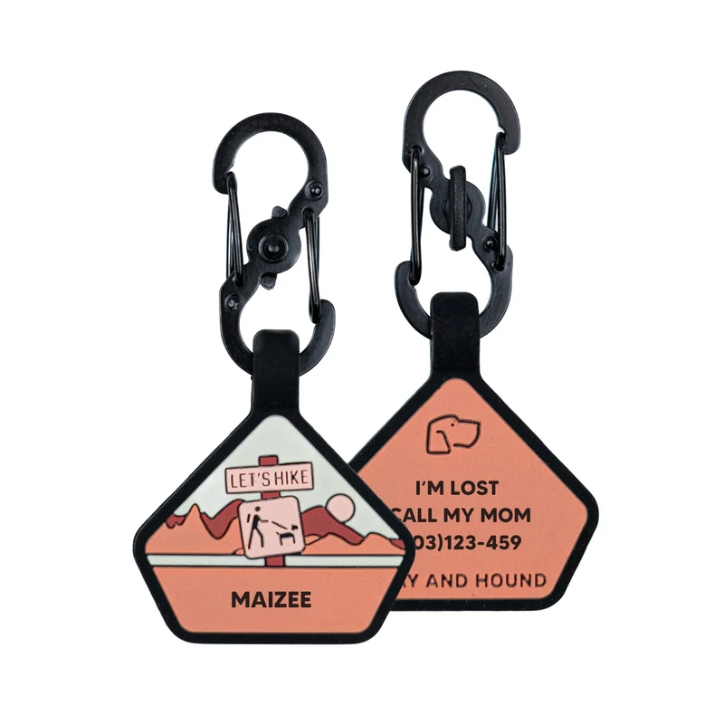 Sand | Silicone Dog ID Tag