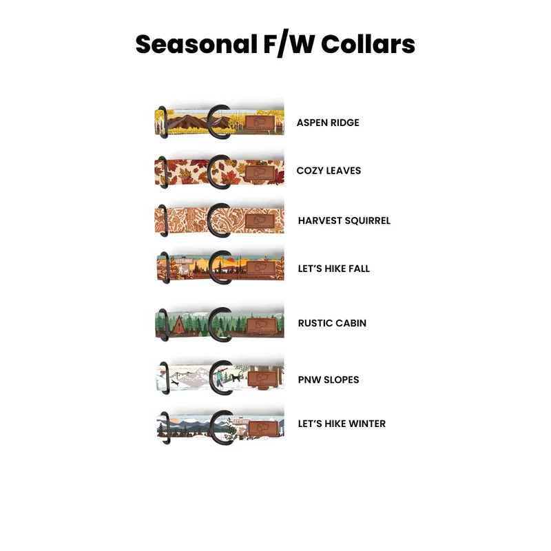 Fabric Martingale Dog Collar Three Pack (choose your designs)