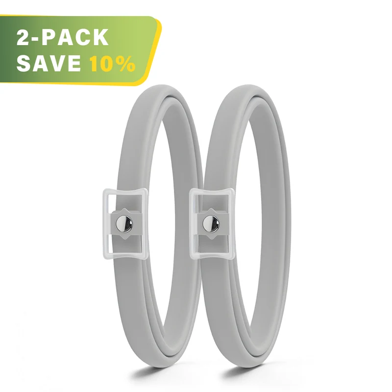 DEWEL-Luminous Flea & Tick Collar –Adjustable 63.5cm for Medium & Large Dogs, Night Safety – 8-Month Protection