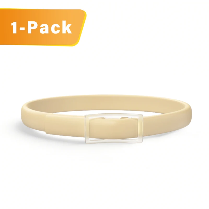 DEWEL-Gentle Care Flea & Tick Collar-Adjustable 63.5cm for Medium & Large Dogs, Sensitive Skin Care – 8-Month Protection