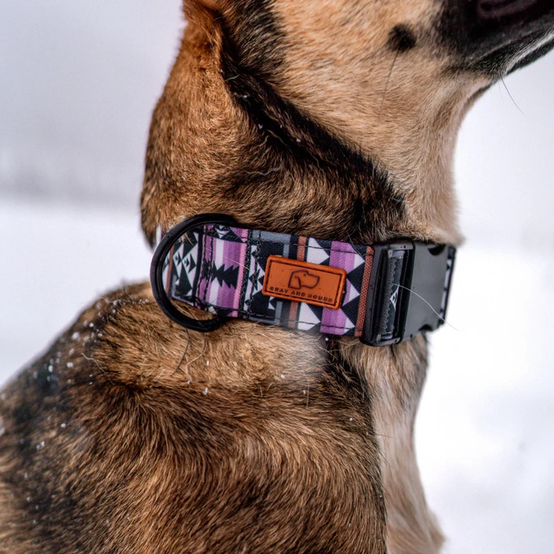 Amethyst Geo Collar