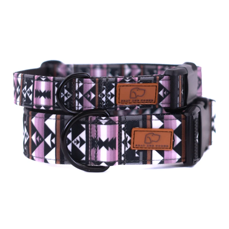 Amethyst Geo Collar