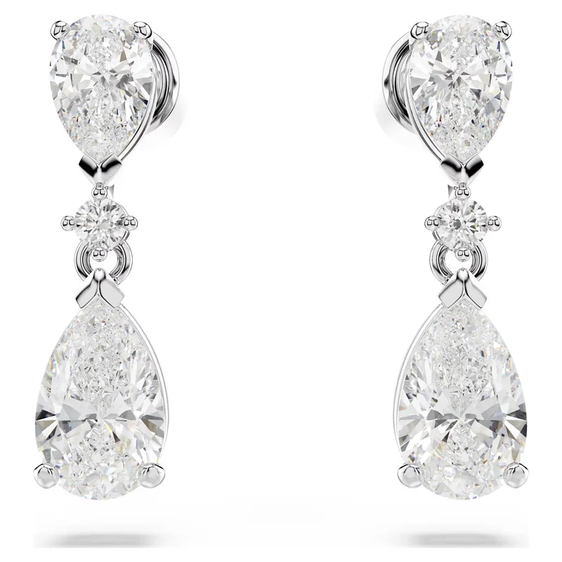 Parure Swarovski - Mesmera - Tailles variées - Blanc & Argenté