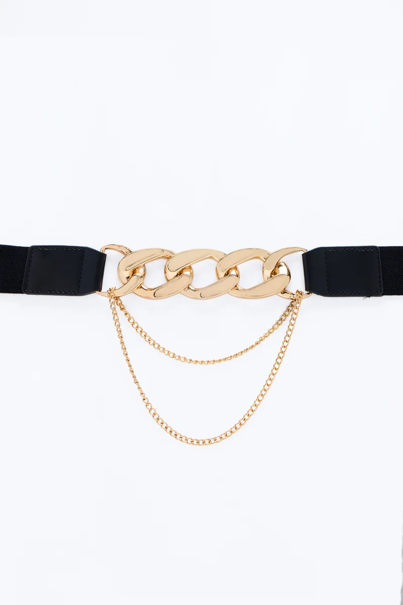 Link Up Stretch Belt - Black