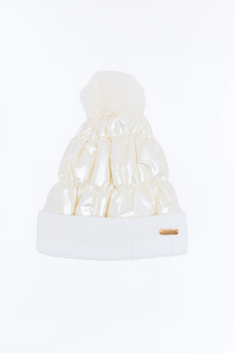 Cabin Cozy Beanie - White